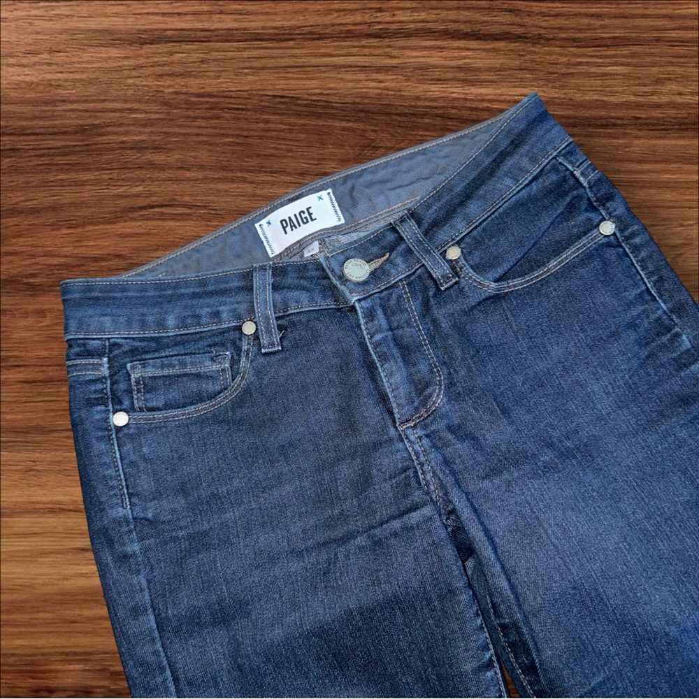 Paige Denim Sz 25 Skyline skinny Twilight Denim dark Wash Womens Jeans
